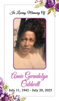 Annie Gwendolyn Caldwell